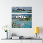 Bora Bora Skyline Acrylic Prints (Triptych)