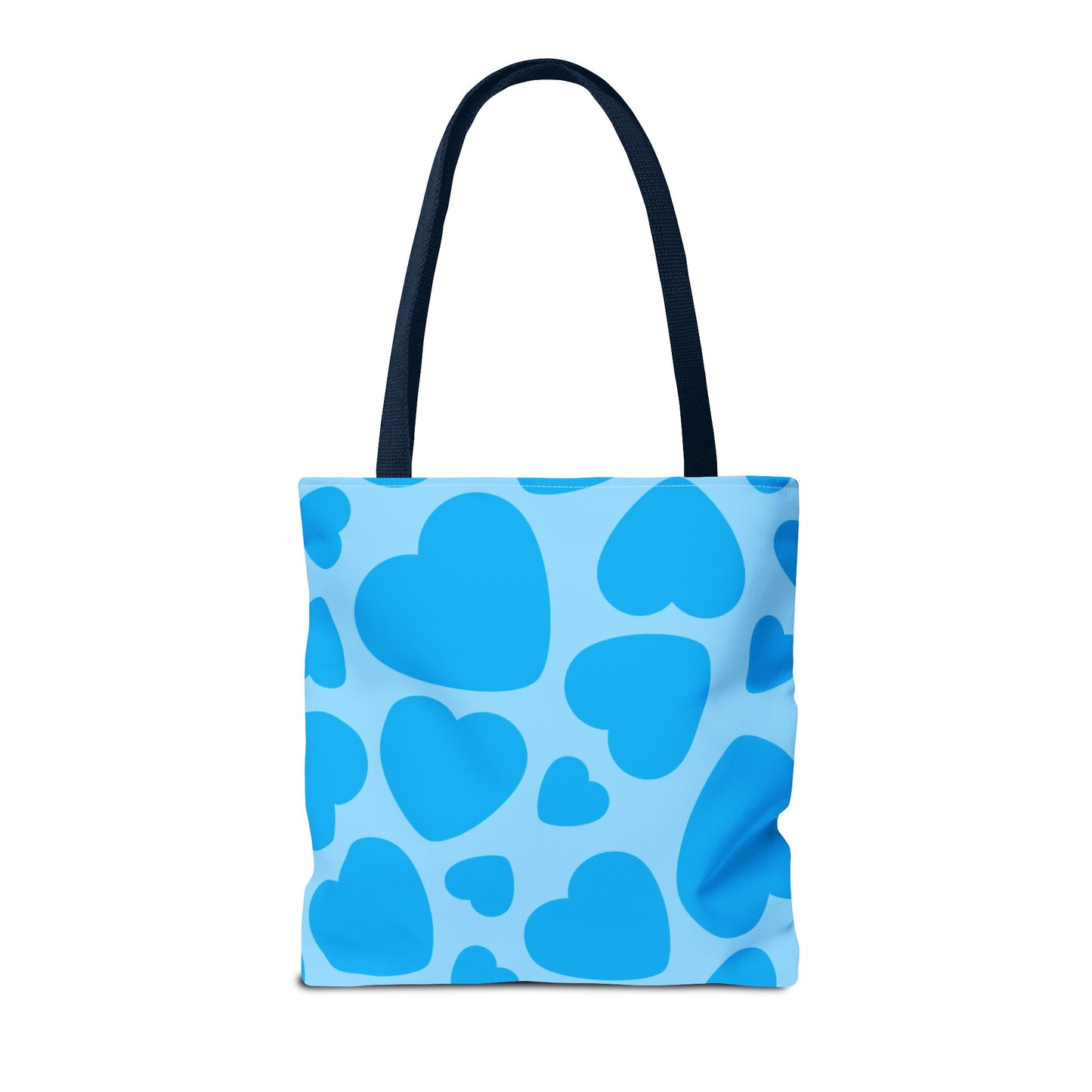 Blue Hearts Tote Bag