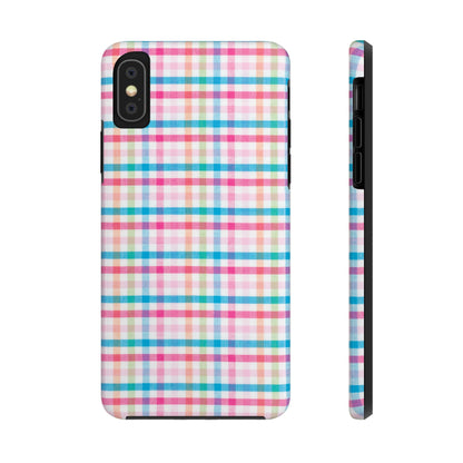 Checked Pattern Phone Case