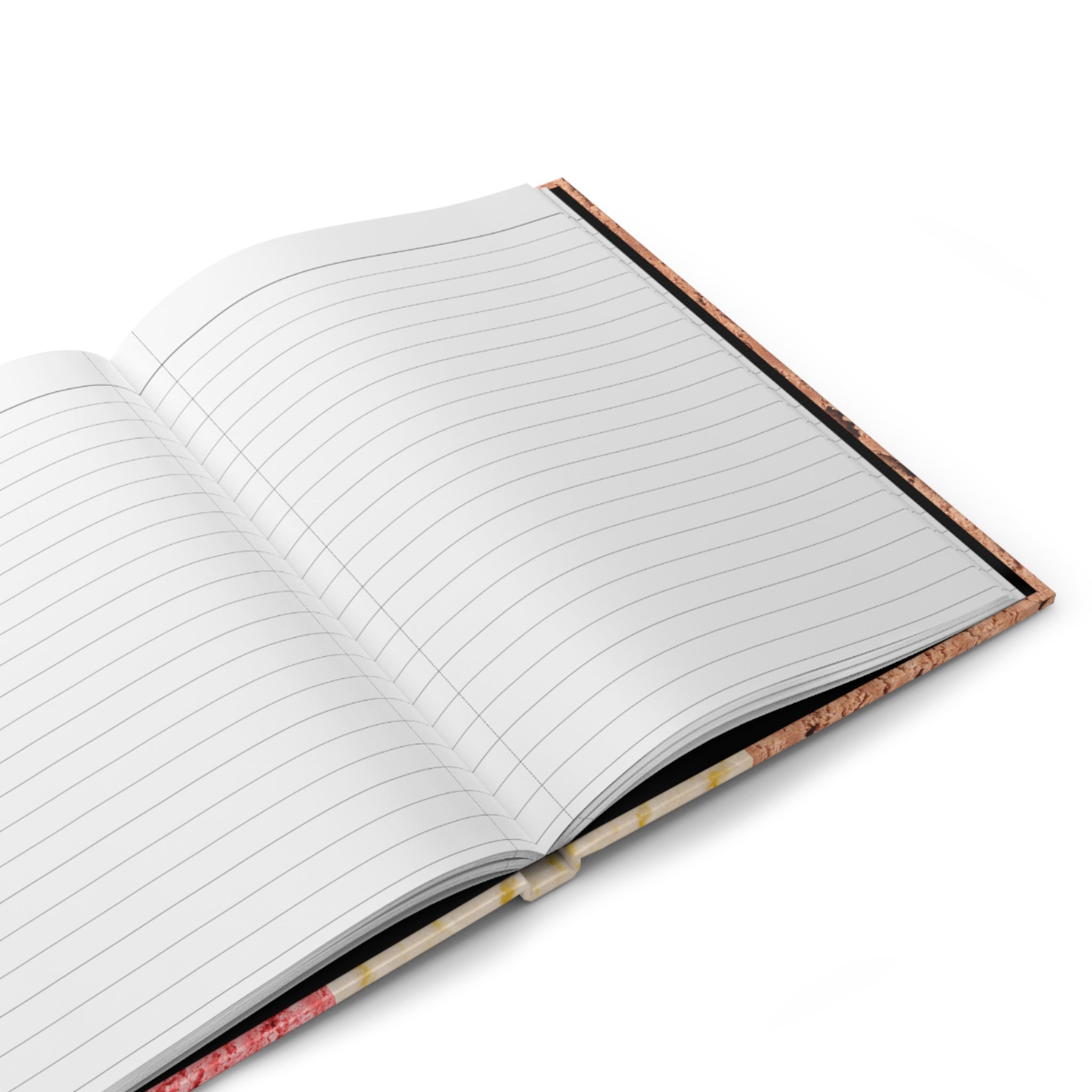 Neapolitan Ice Cream Hardcover Matte Journal