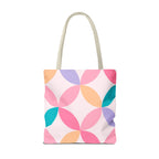 Pastel Geometric Tote Bag