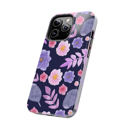 Purple Florals Phone Case