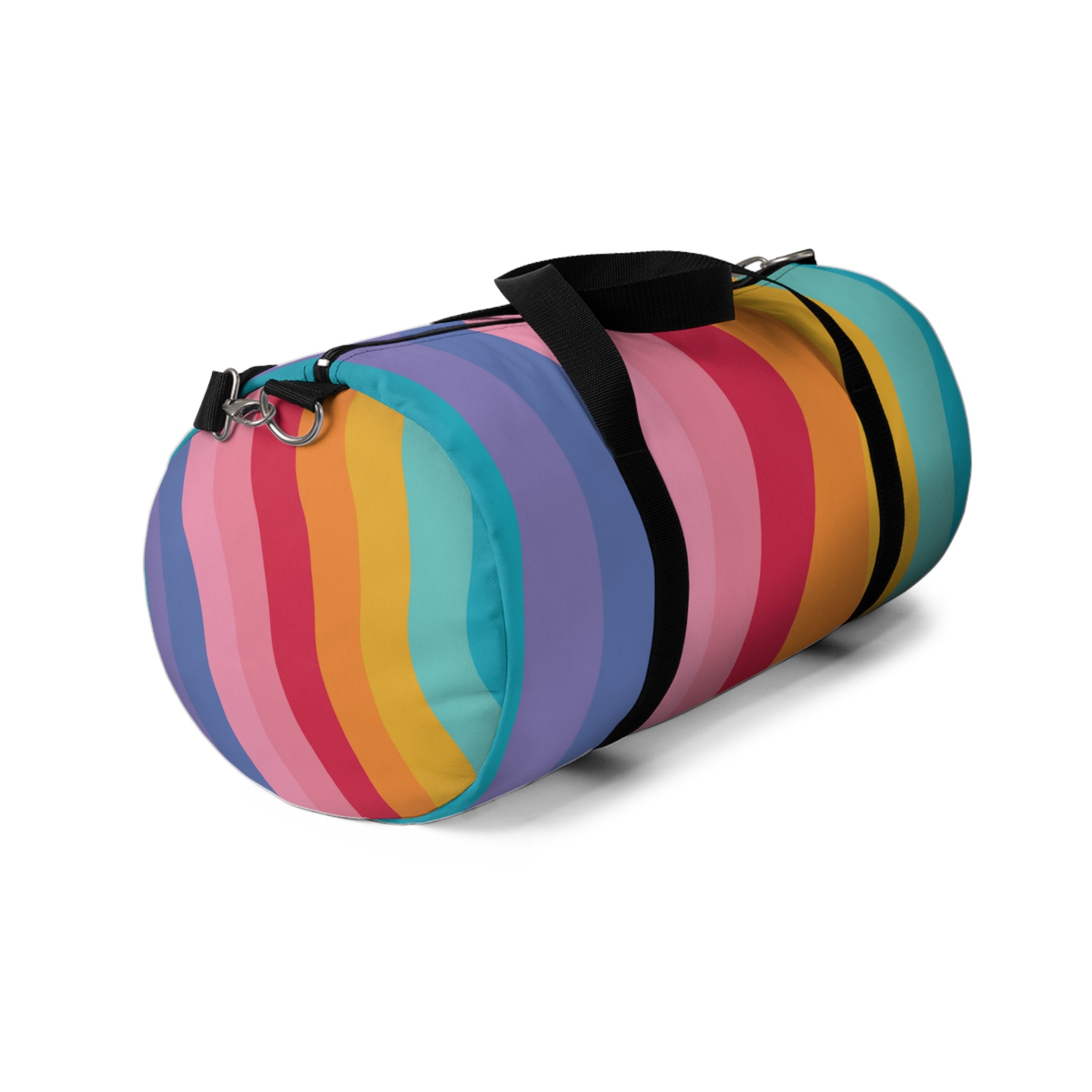 Rainbow Waves Duffel Bag