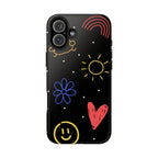 Draw Scribble Doodle Phone Case (Apple & Android)