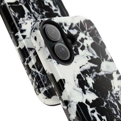 Black & White Shattered Phone Case