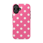Pink Polka Dot Phone Case (Apple & Android) - Pink Sweetheart