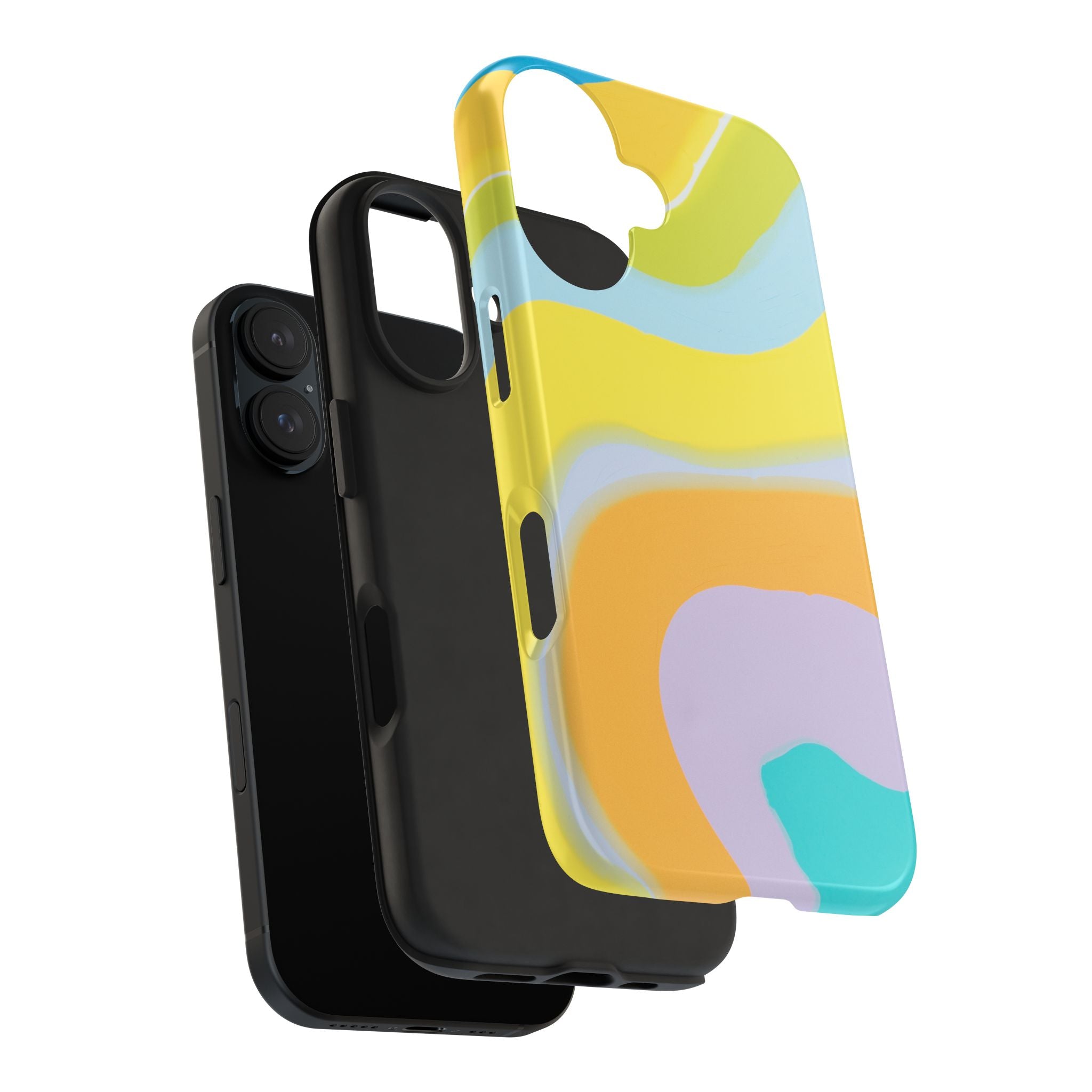 Colorful Pastel Marble Pattern Phone Case (Apple & Android)