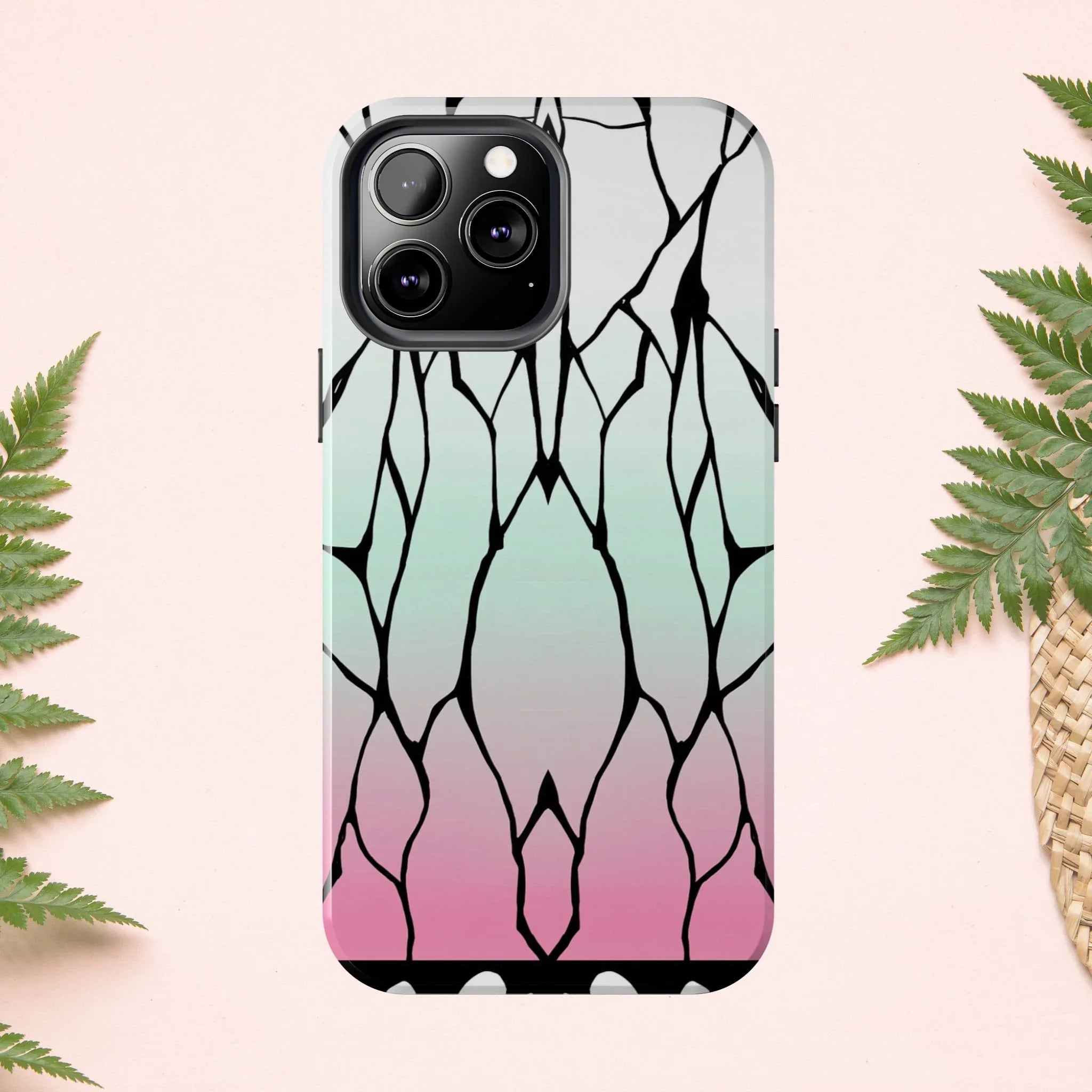 Butterfly Kimono Tough Phone Case (Apple & Android) - Pink Sweetheart