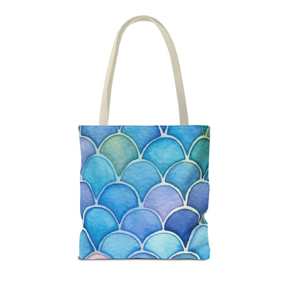 Watercolor Mermaid Tote Bag