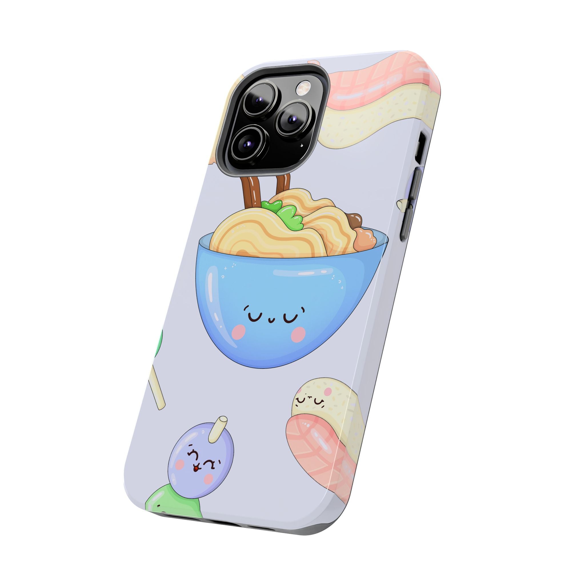 Kawaii Anime Snacks Phone Case (Apple & Android)