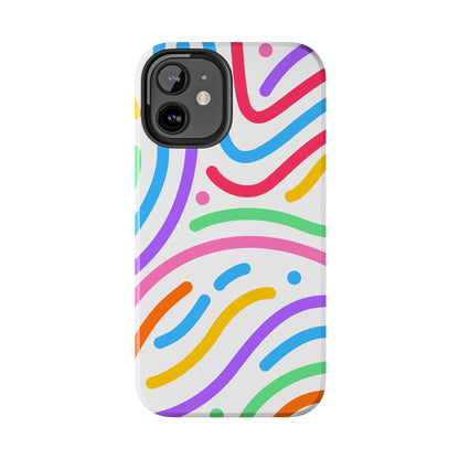 Rainbow Swirls Phone Case