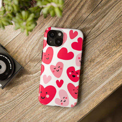 Happy Hearts Phone Case