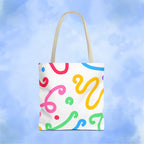 Colorful Doodles Tote Bag