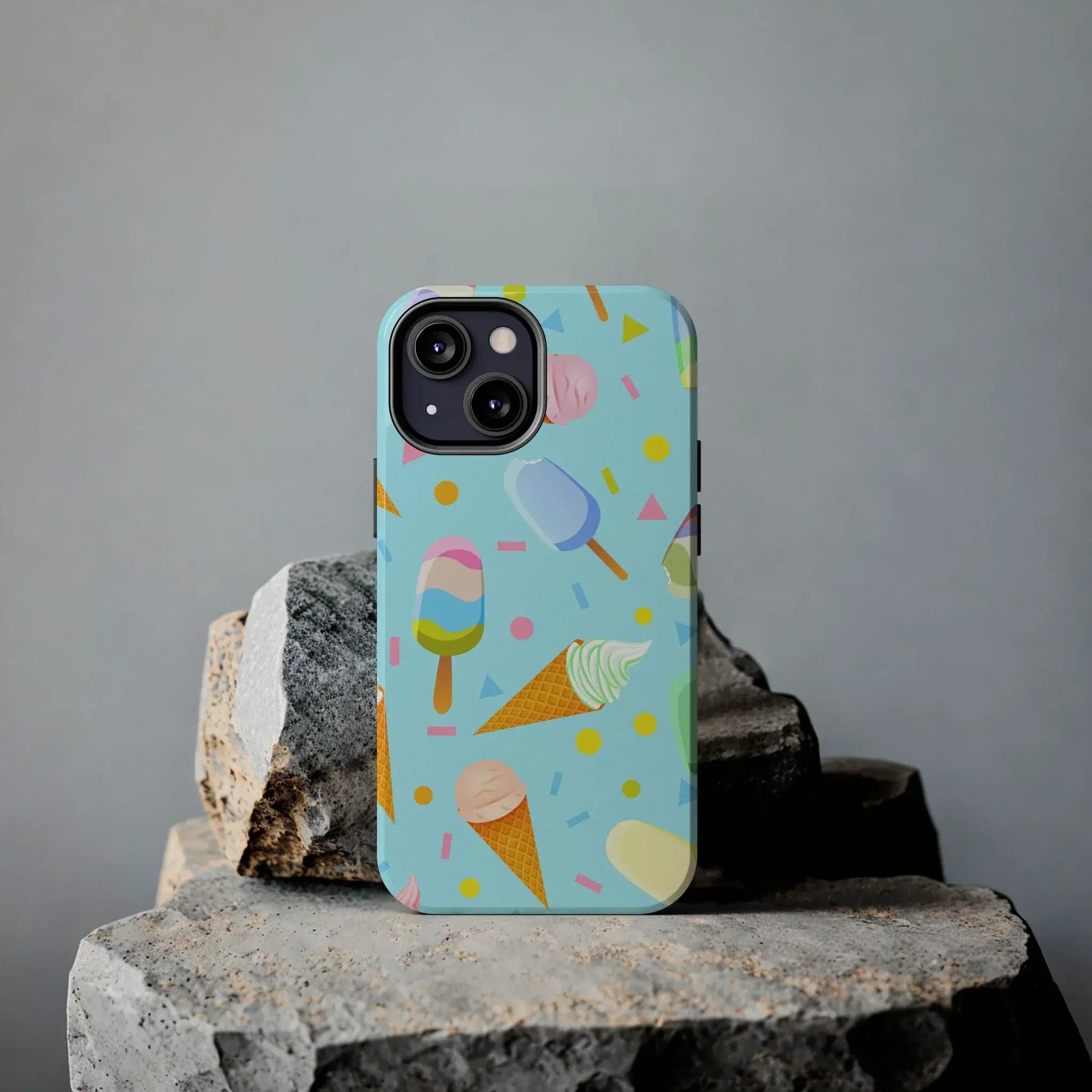 Ice Cream Festival Phone Case (Apple & Android) - Pink Sweetheart