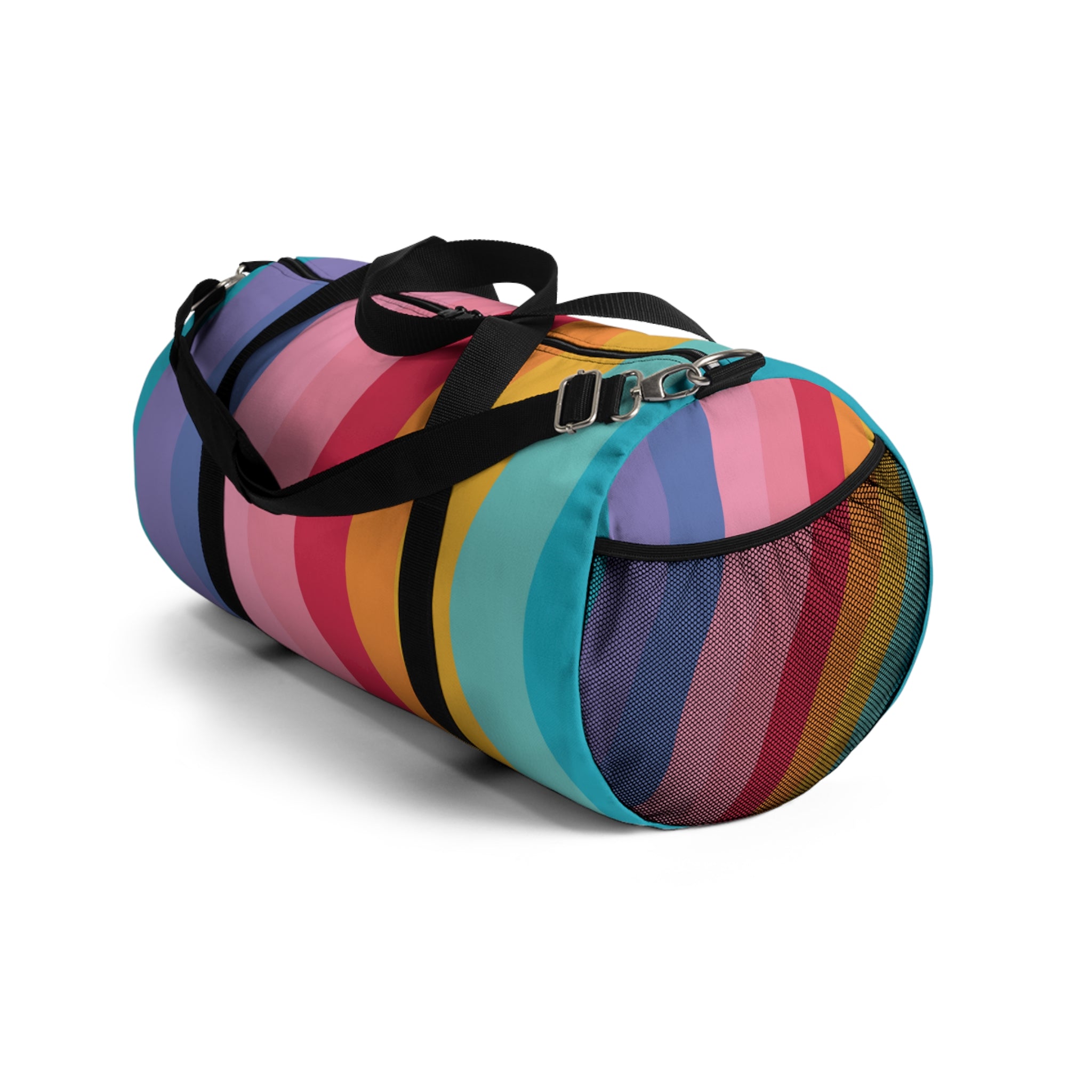 Rainbow Waves Duffel Bag