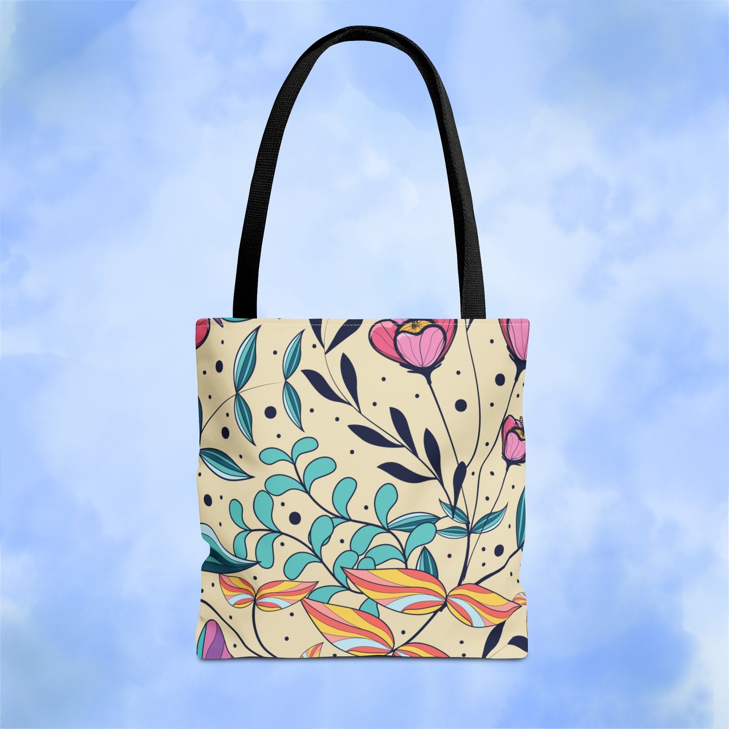 Florals in Spring Tote Bag