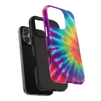 Groovy Tie Dye Phone Case (Apple & Android) - Pink Sweetheart