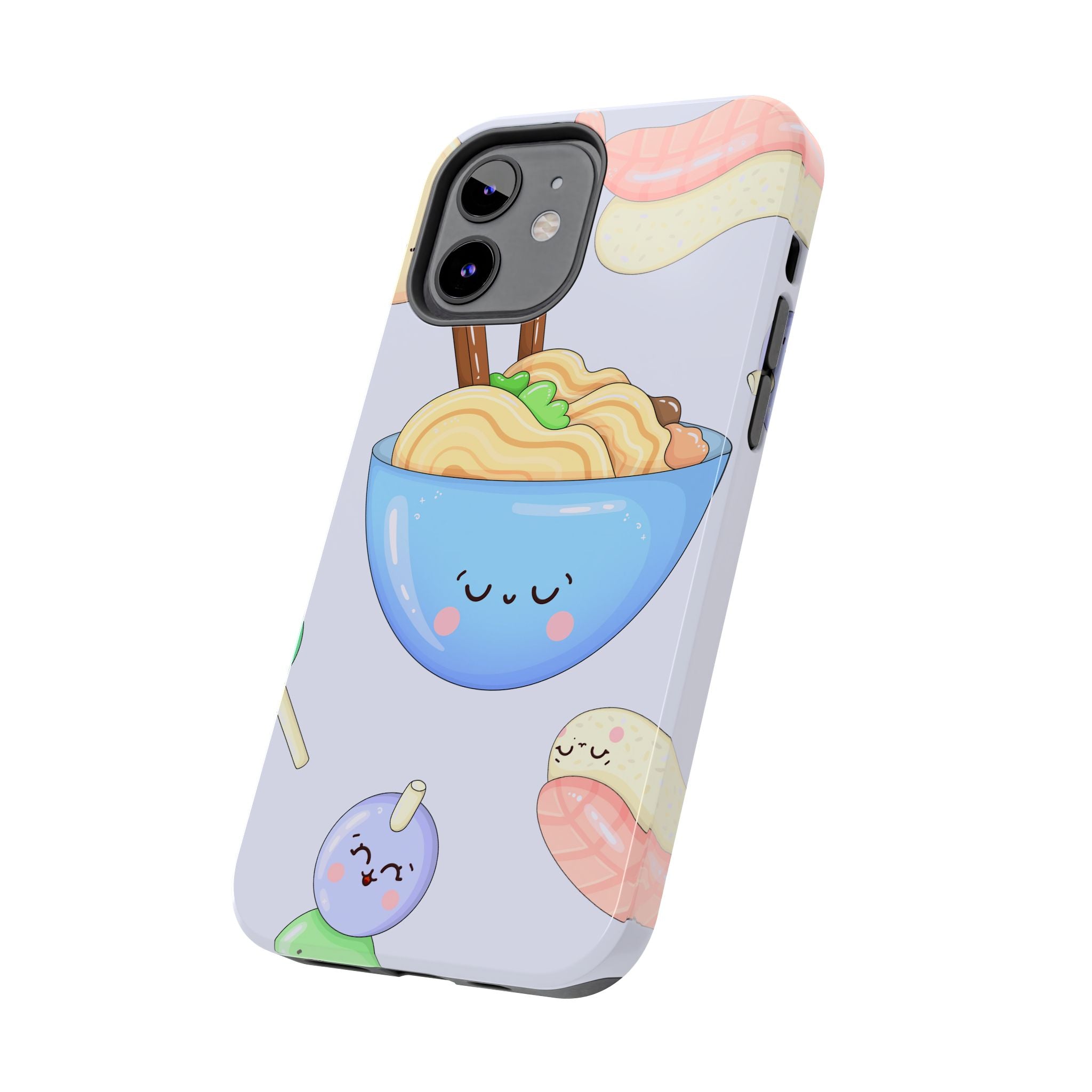 Kawaii Anime Snacks Phone Case (Apple & Android)
