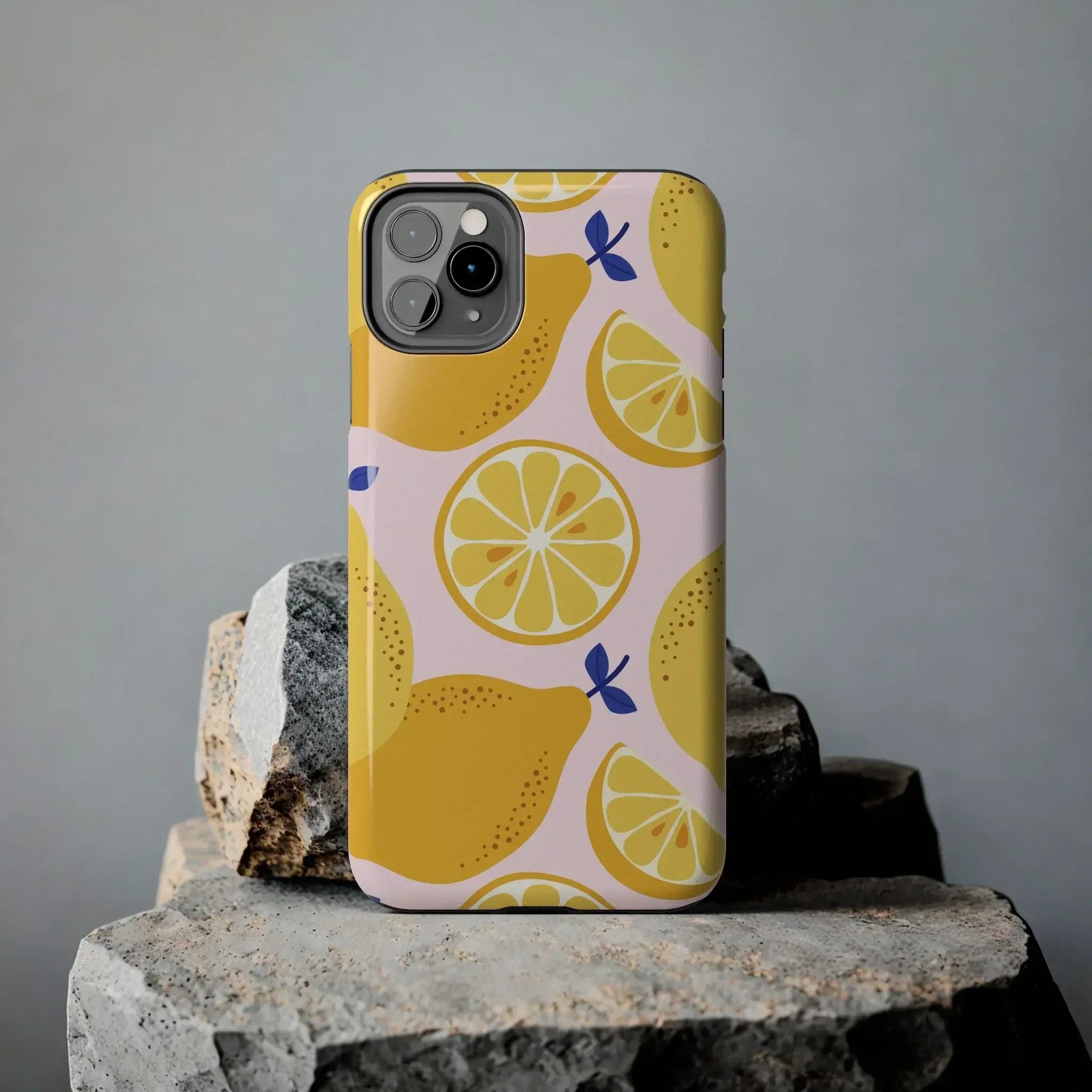 Sour Lemon Drop Phone Case (Apple & Android) - Pink Sweetheart