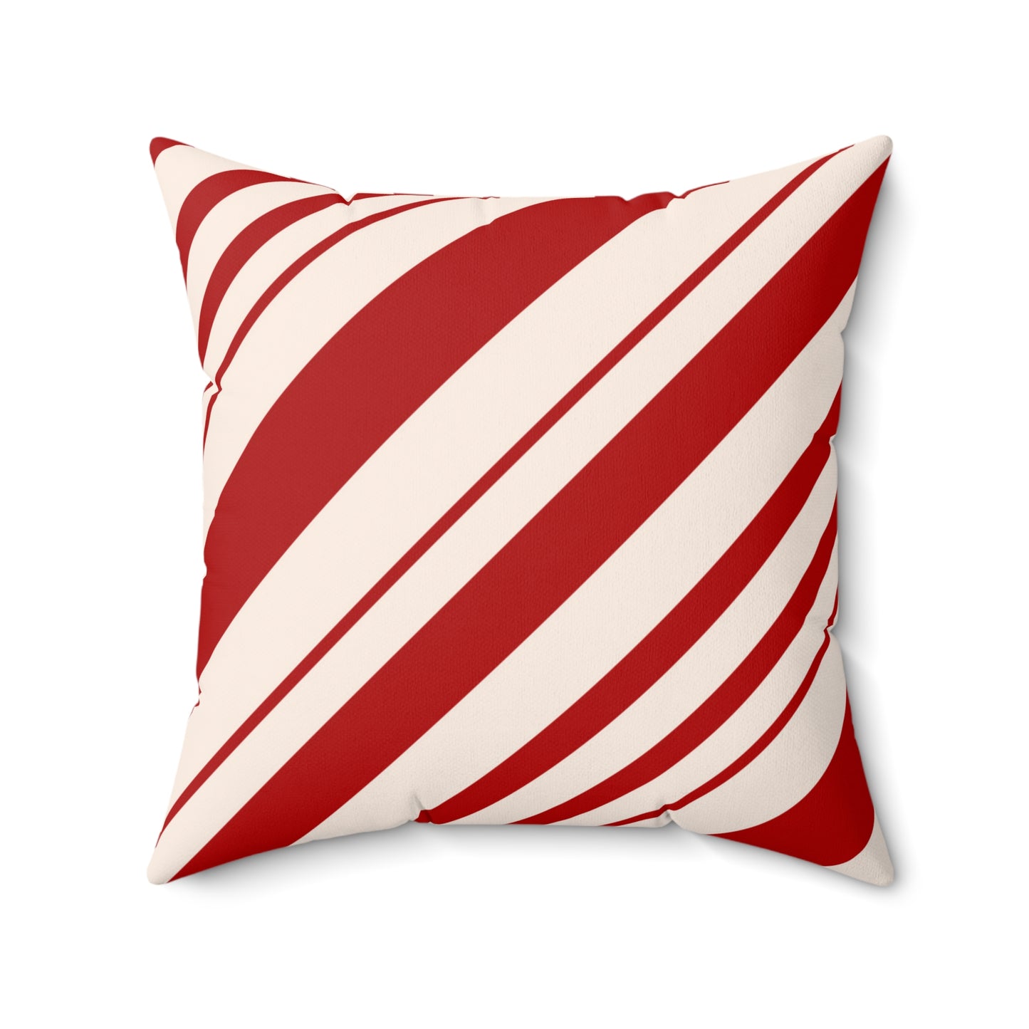 Sweet Peppermint Square Pillow