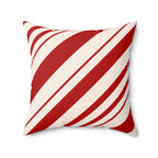 Sweet Peppermint Square Pillow