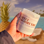 Sweet Coconut Vibe Slushie Sugar Scrub