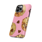 Chocolate Chip Cookies Phone Case (Apple & Android) - Pink Sweetheart
