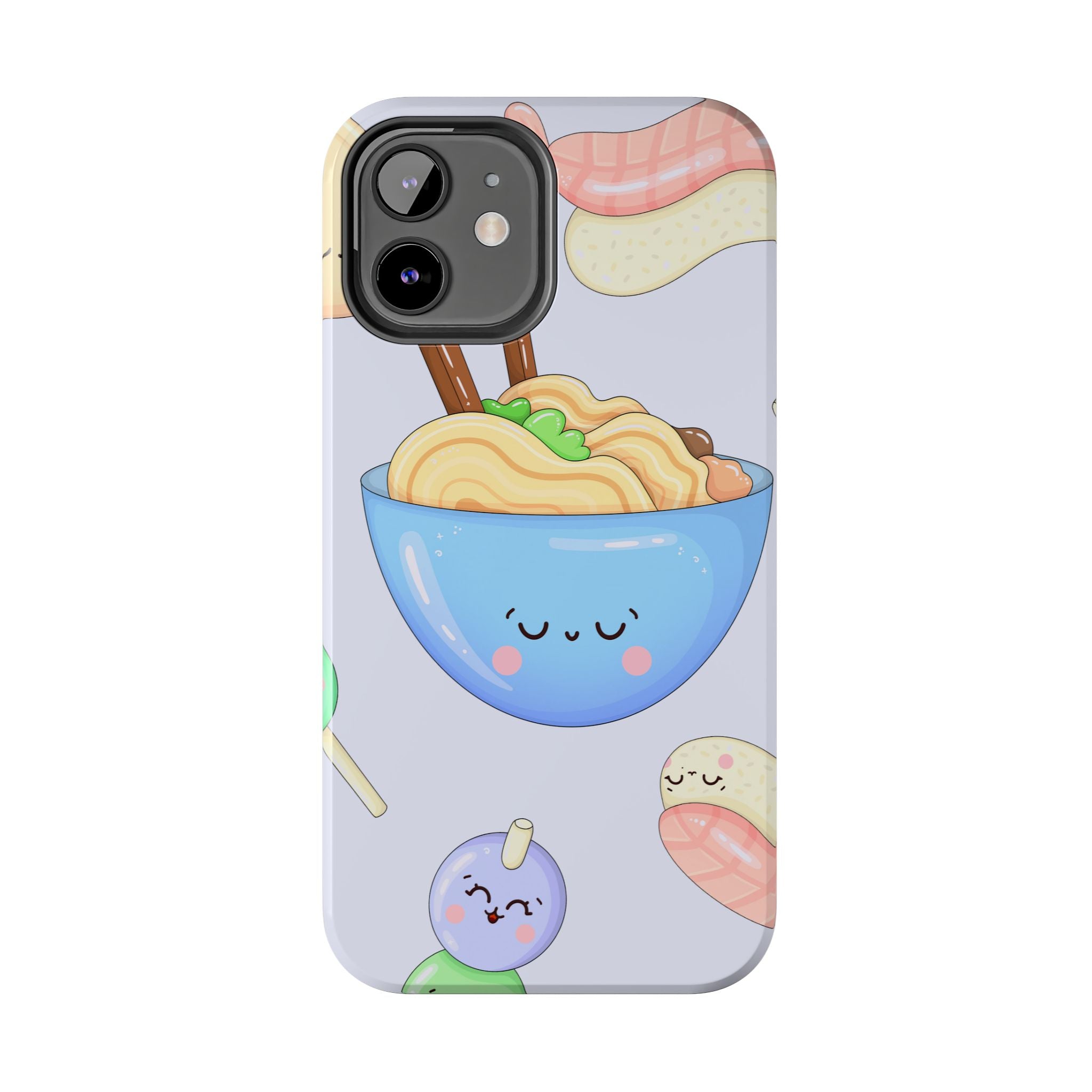 Kawaii Anime Snacks Phone Case (Apple & Android)