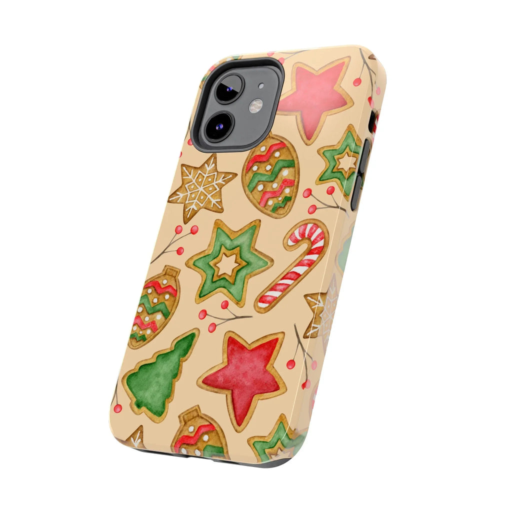 Xmas Holiday Cheer Phone Case (Apple & Android) - Pink Sweetheart