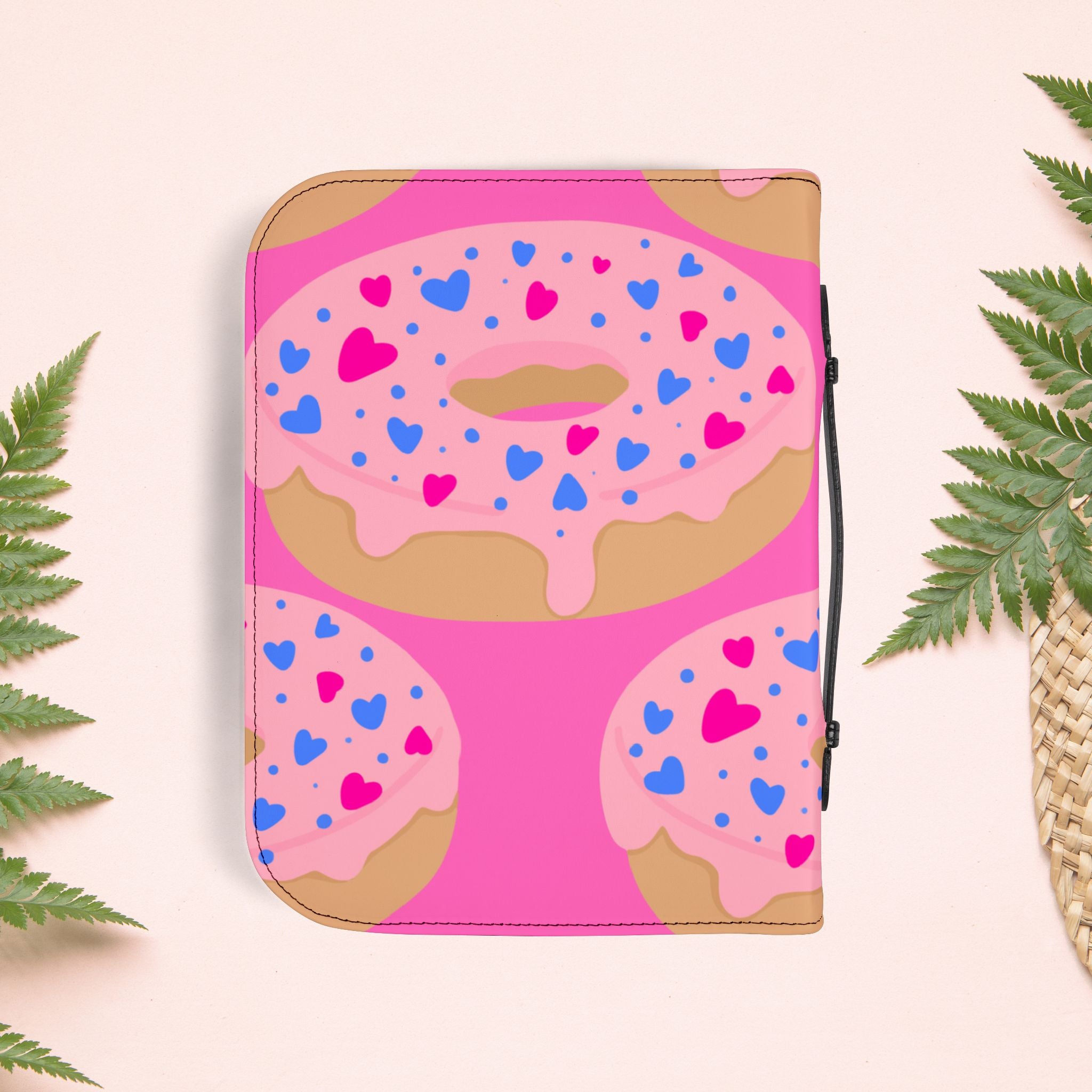 Cute Glazed Donut Book Cover