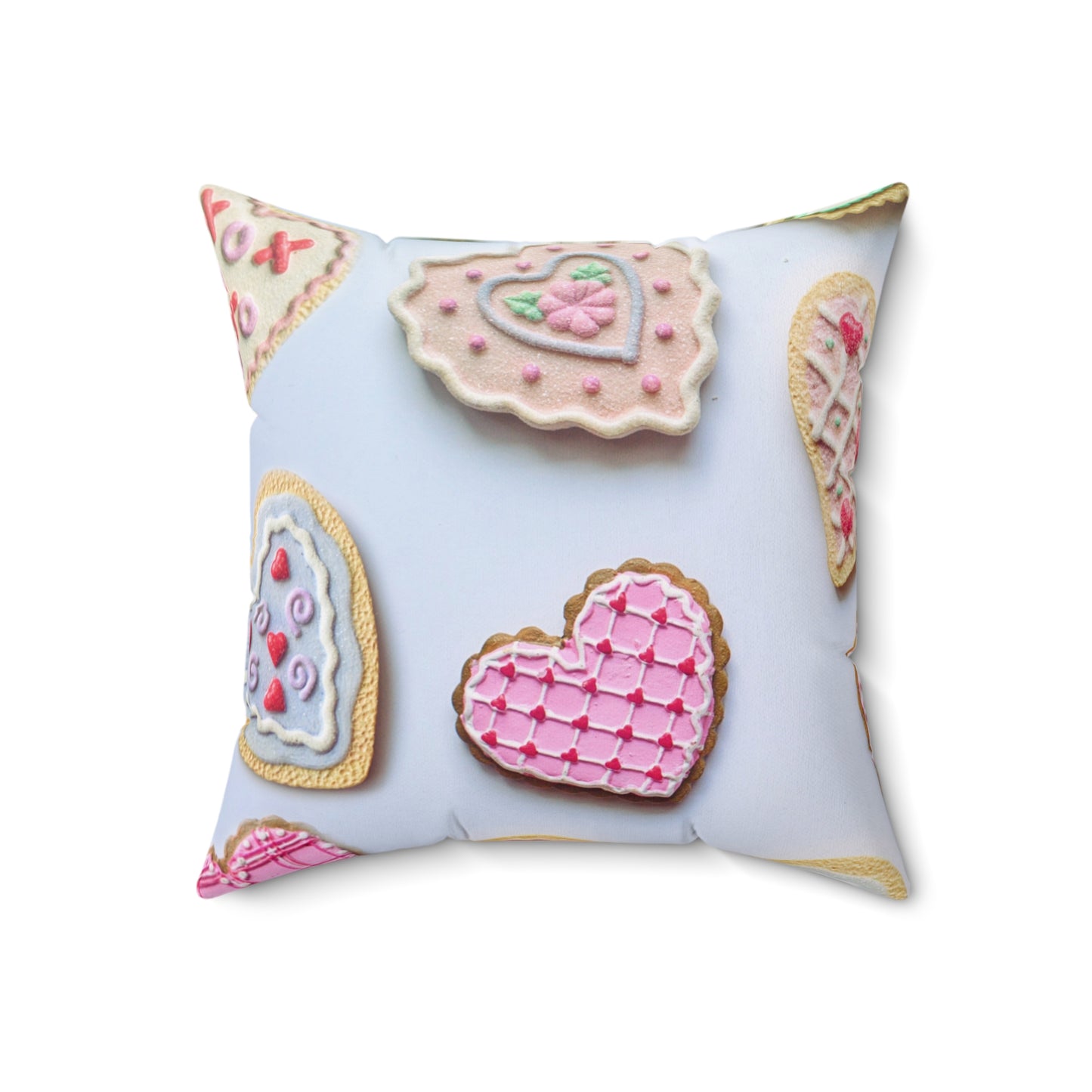 Frosted Sugar Cookies Square Pillow