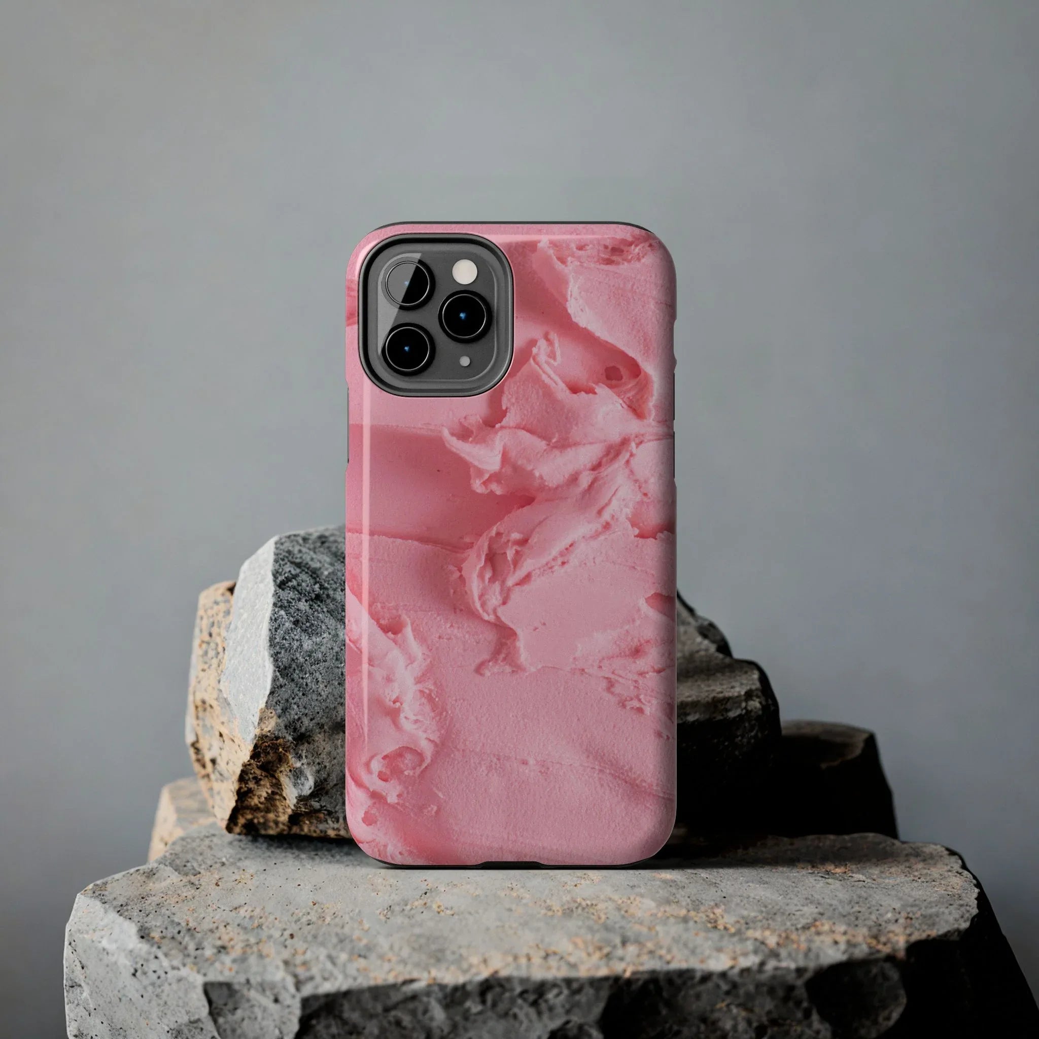 Yummy Pink Frosting Phone Case (Apple & Android) - Pink Sweetheart