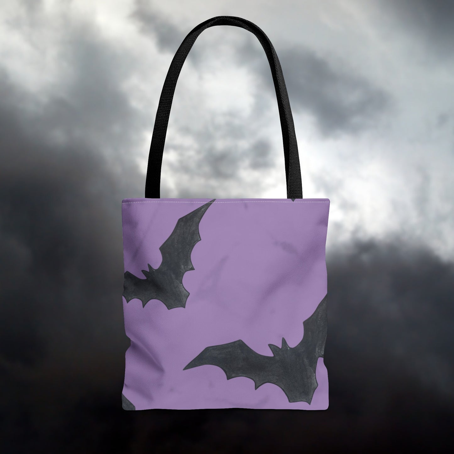 Black Bats at Midnight Tote Bag