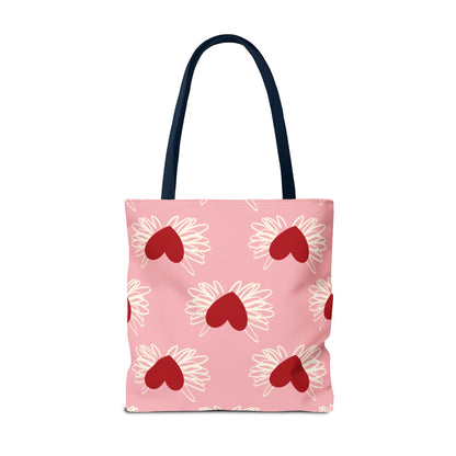 Valentine Hearts Tote Bag