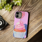 Cutie Cupcake Phone Case (Apple & Android) - Pink Sweetheart
