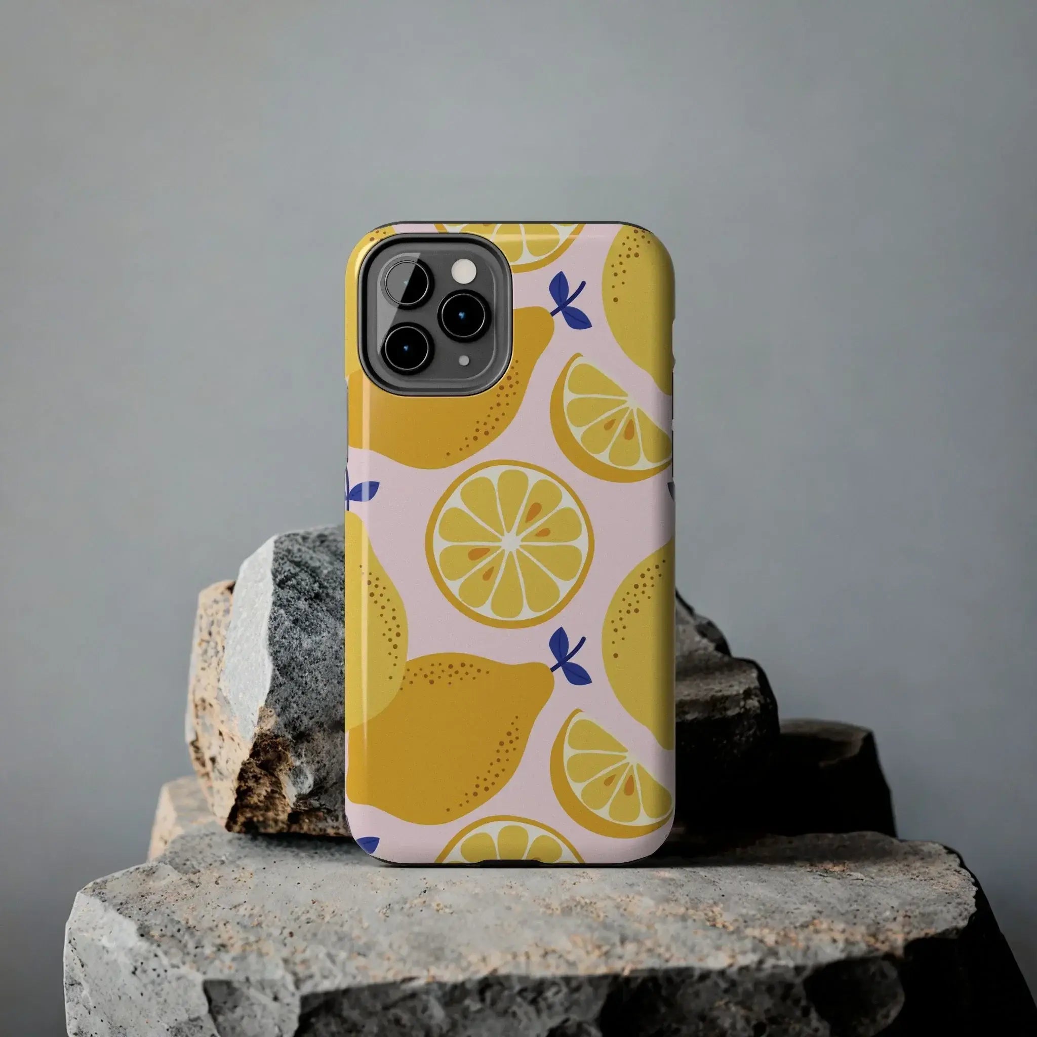 Sour Lemon Drop Phone Case (Apple & Android) - Pink Sweetheart