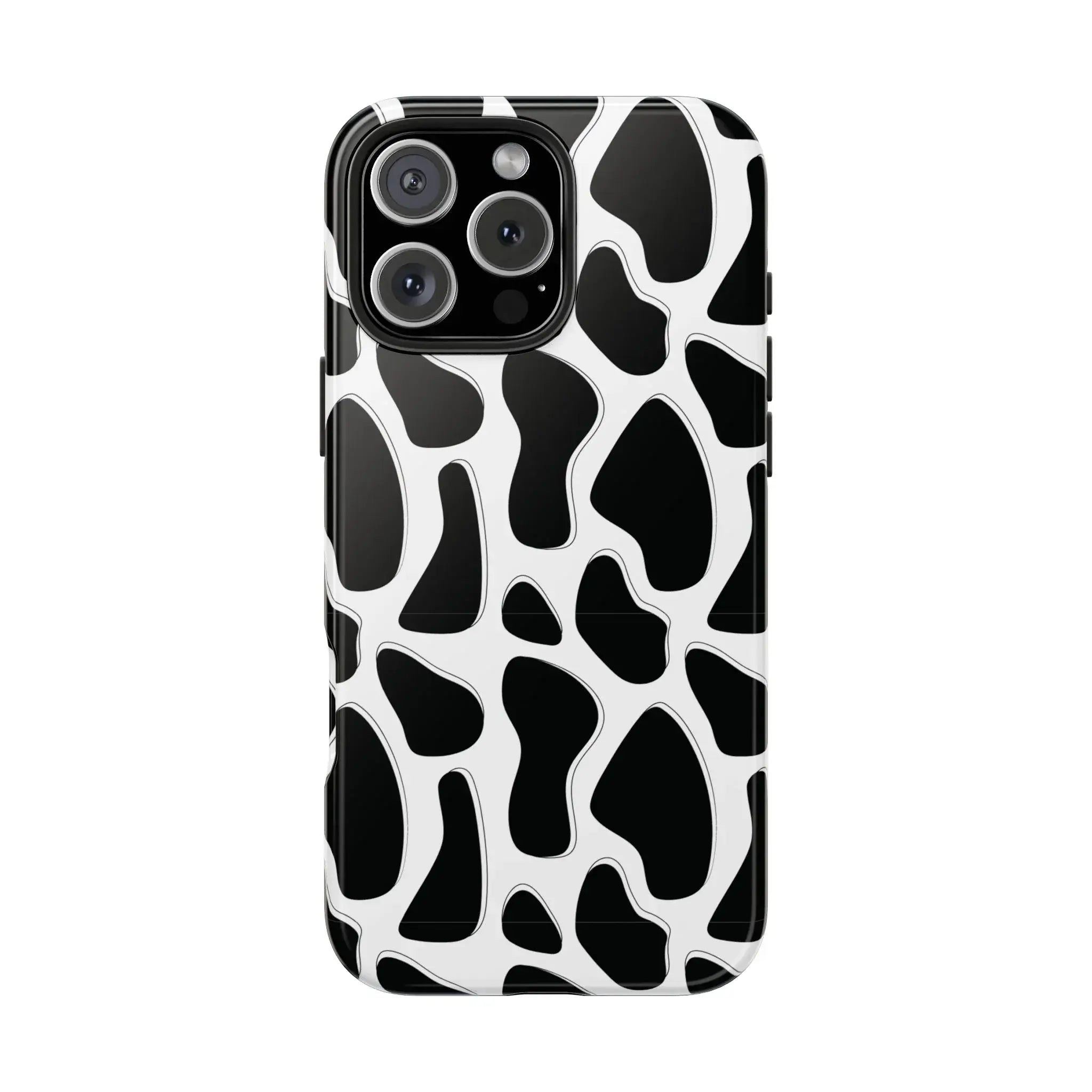 Spotted Animal Print Phone Case (Apple & Android) - Pink Sweetheart