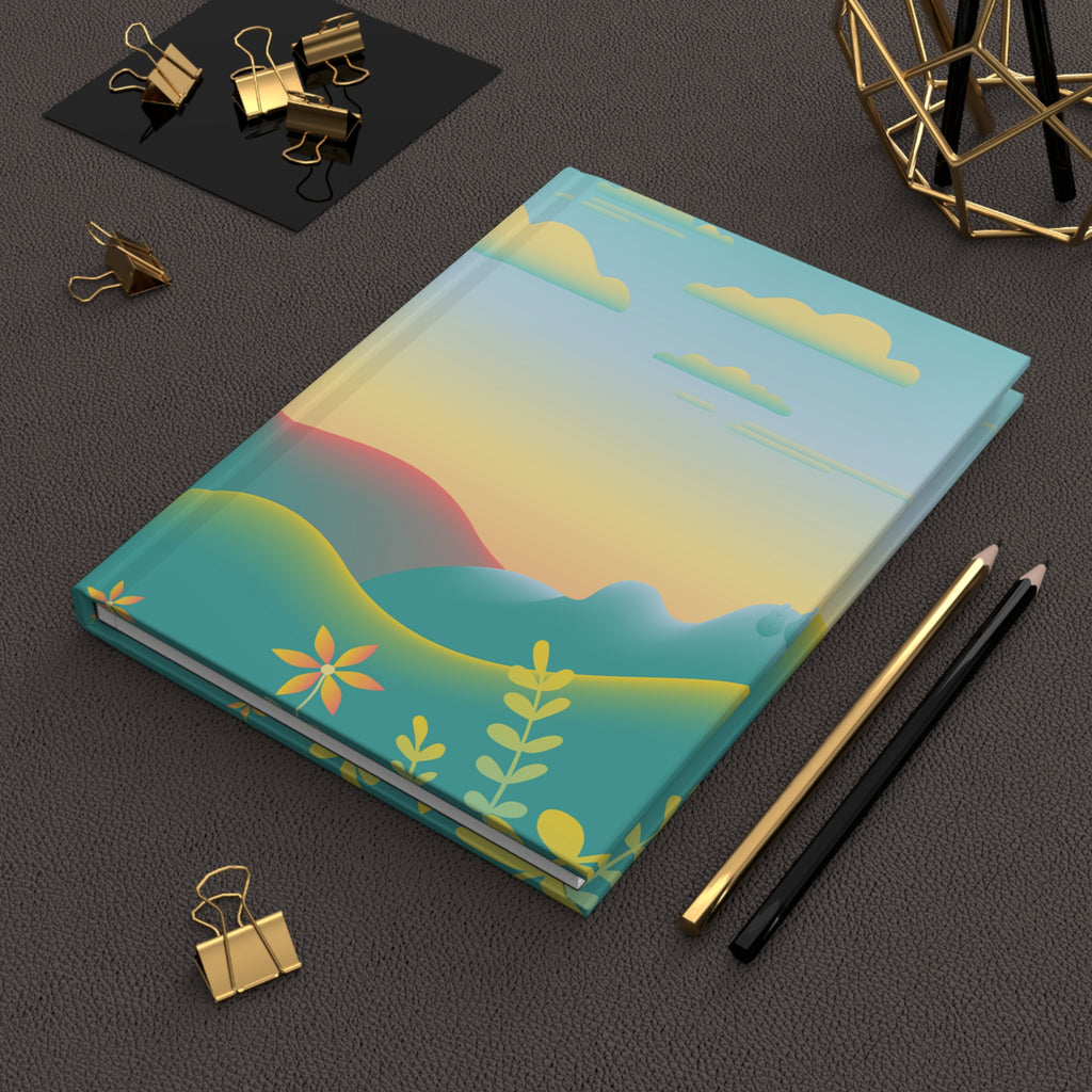 Relaxing Landscape Hardcover Matte Journal