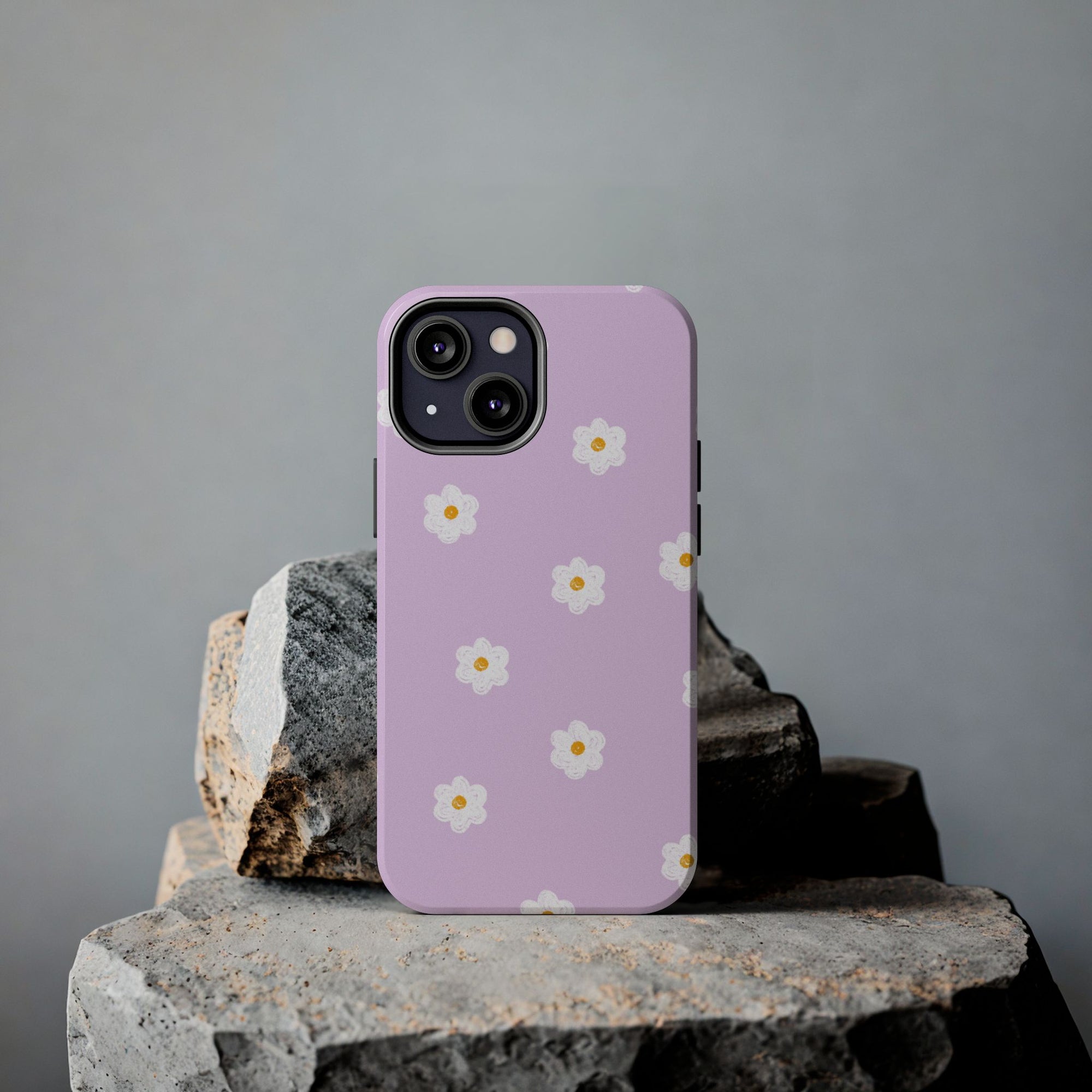Purple and Mini Flowers Phone Case (Apple & Android)