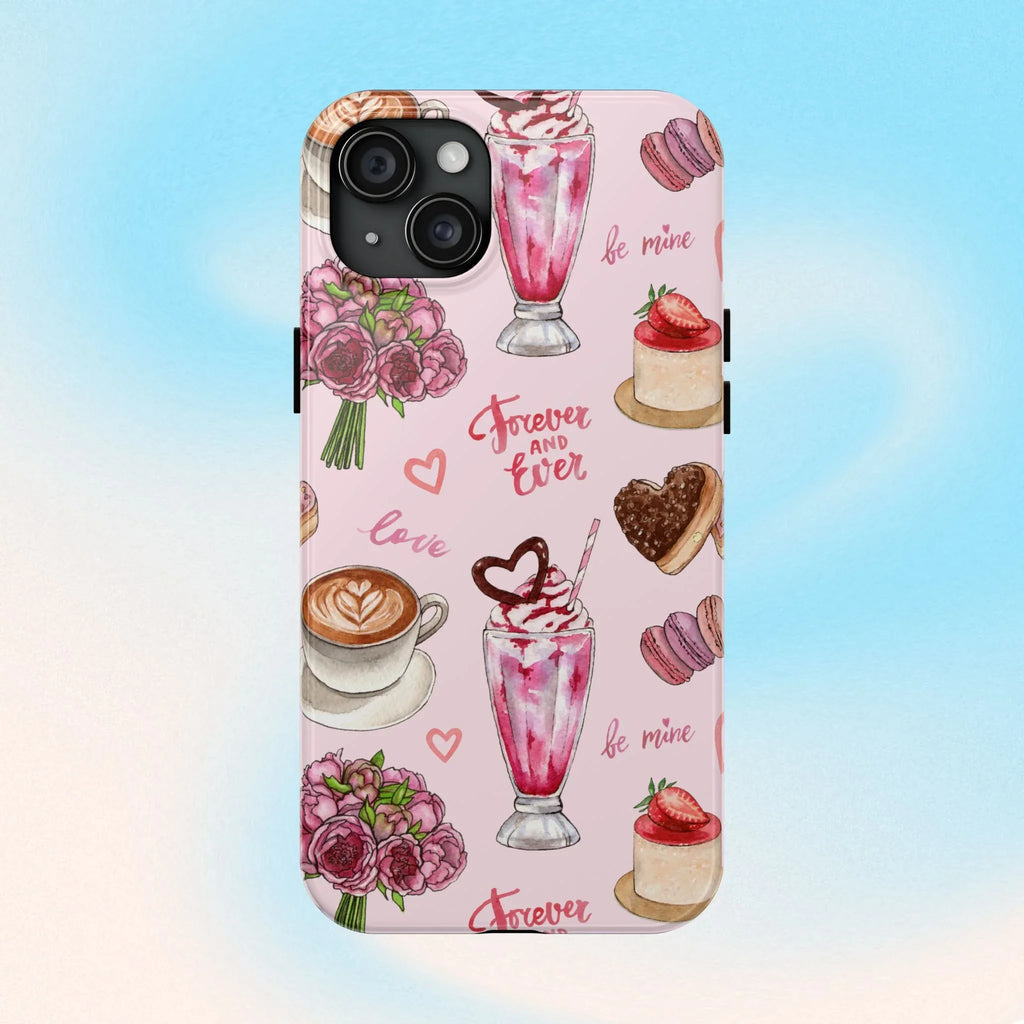Be Mines Forever Phone Case (Apple & Android) - Pink Sweetheart