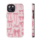 Pink Bow Ribbons Phone Case (Apple & Android)