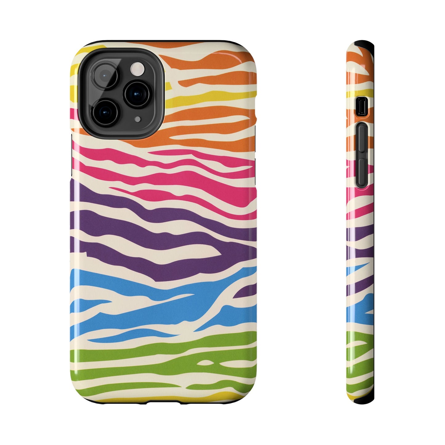 Rainbow Zebra Phone Case