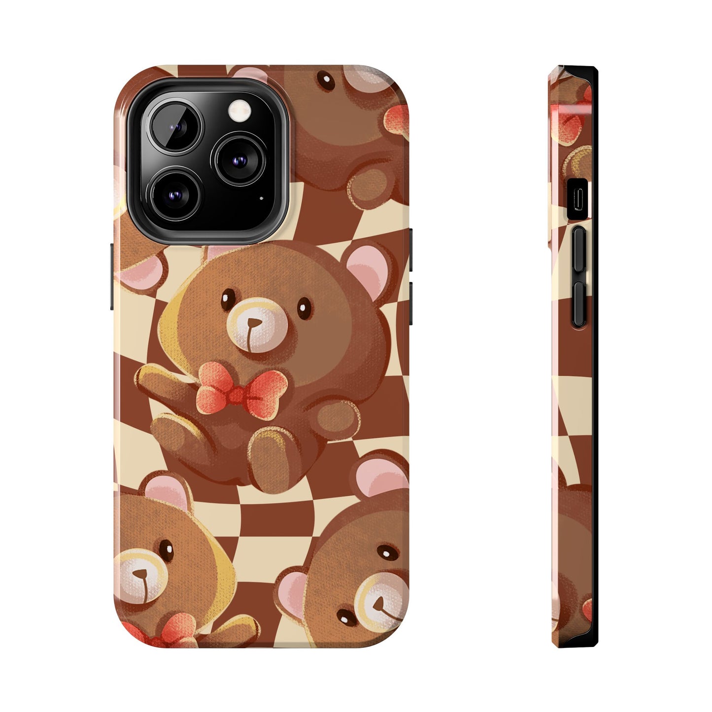 Retro Brown Bear Phone Case