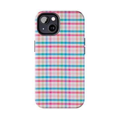 Checked Pattern Phone Case