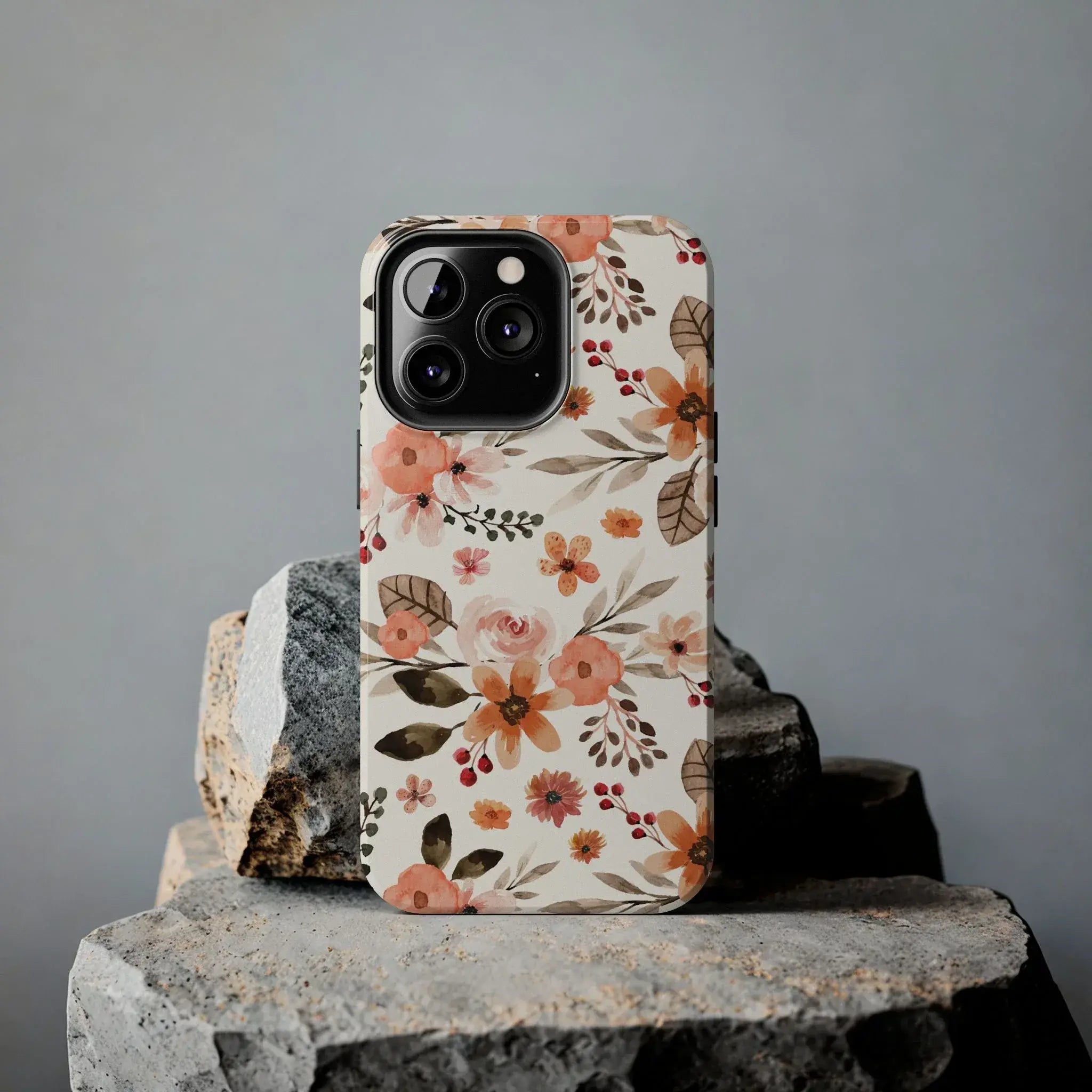 Timeless Vintage Florals Phone Case (Apple & Android) - Pink Sweetheart