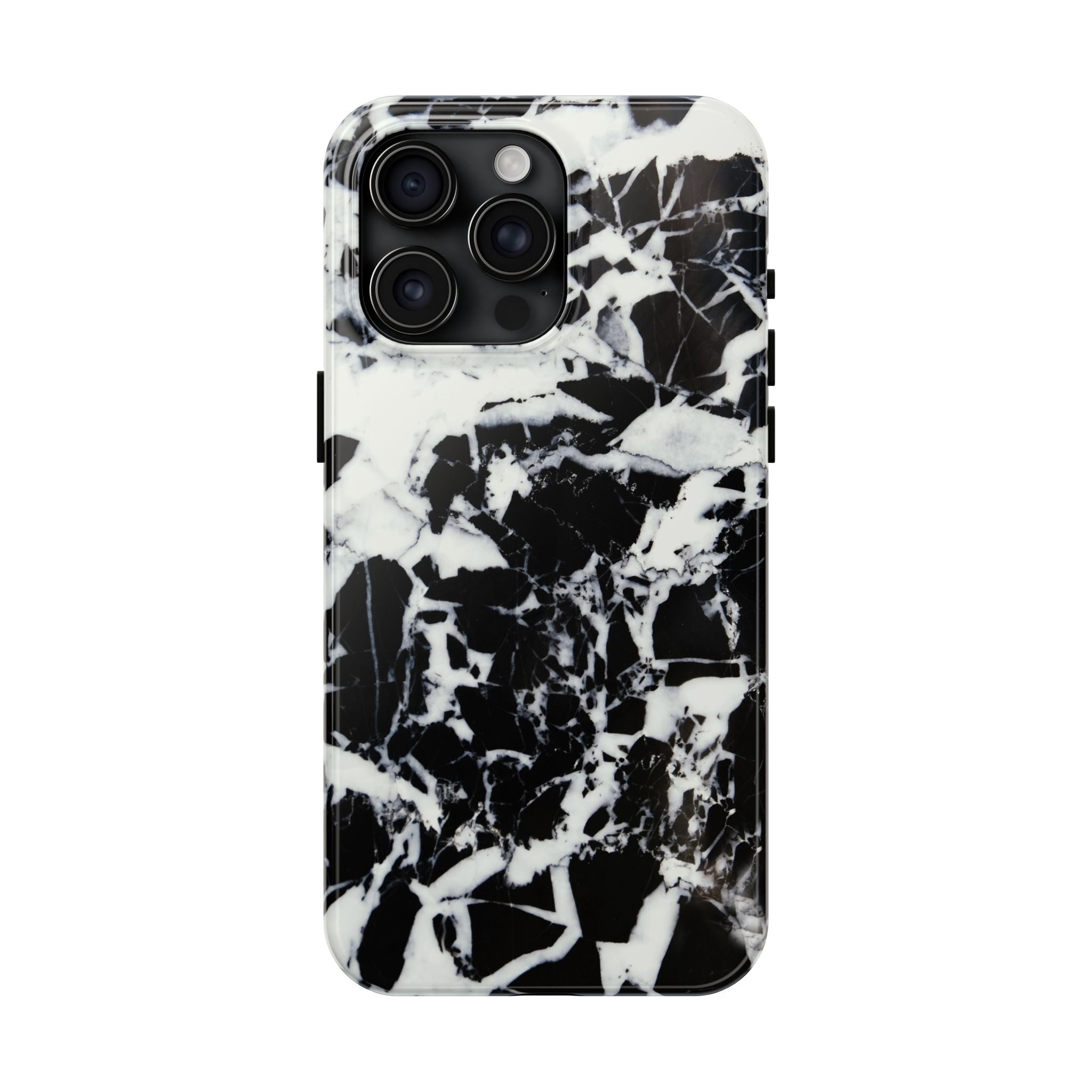 Black & White Shattered Phone Case (Apple & Android)