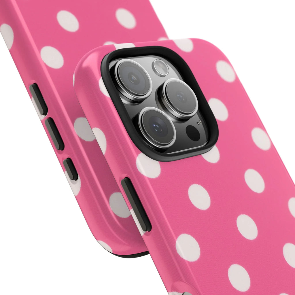 Pink Polka Dot Phone Case (Apple & Android) - Pink Sweetheart