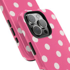 Pink Polka Dot Phone Case (Apple & Android) - Pink Sweetheart