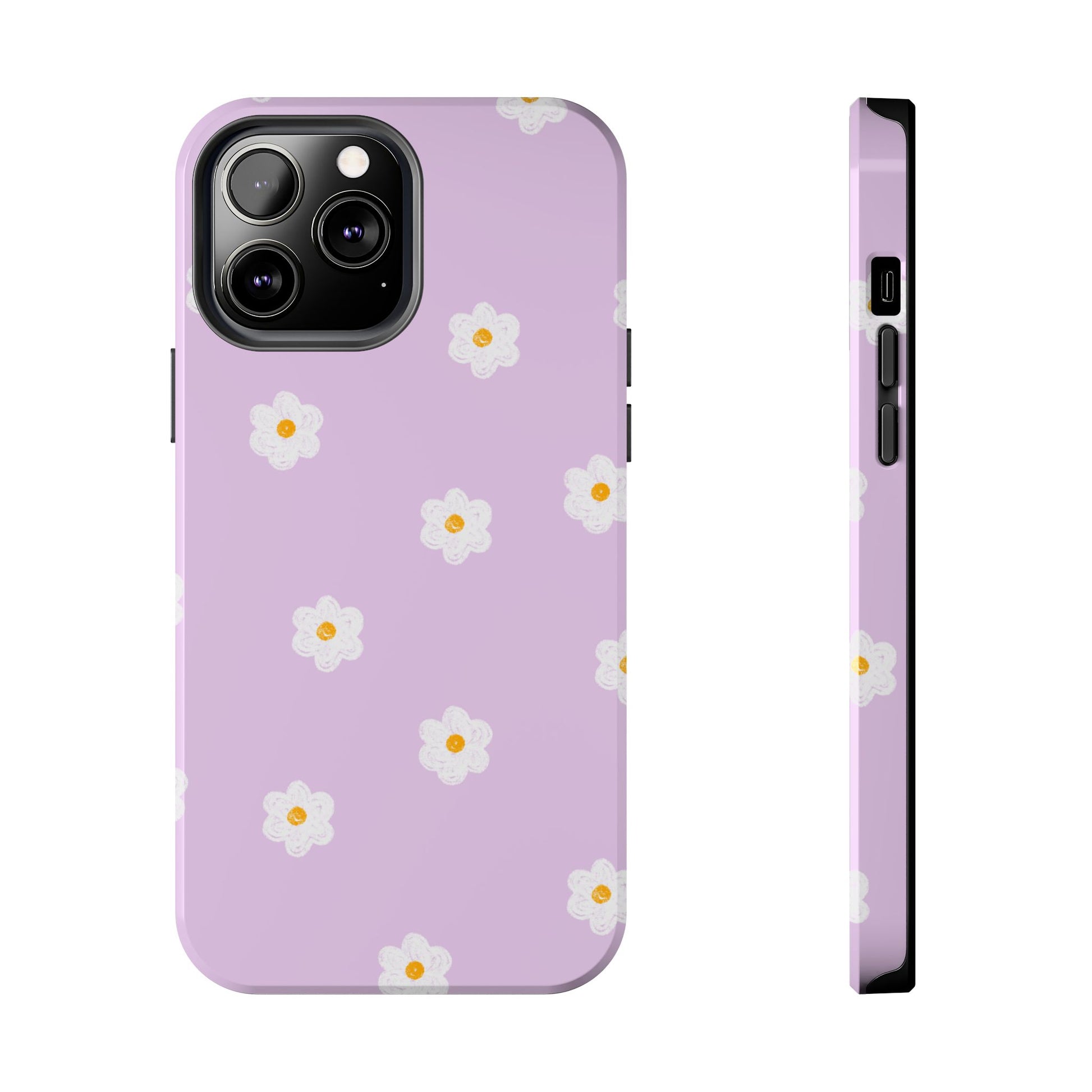 Purple and Mini Flowers Phone Case (Apple & Android)
