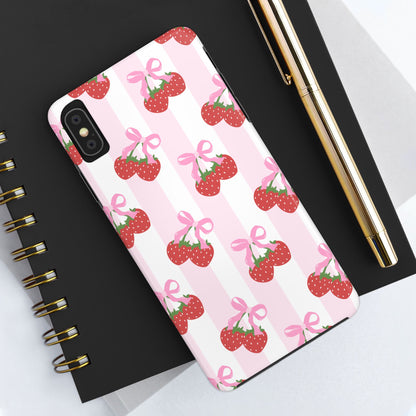 Strawberry Cherries Phone Case